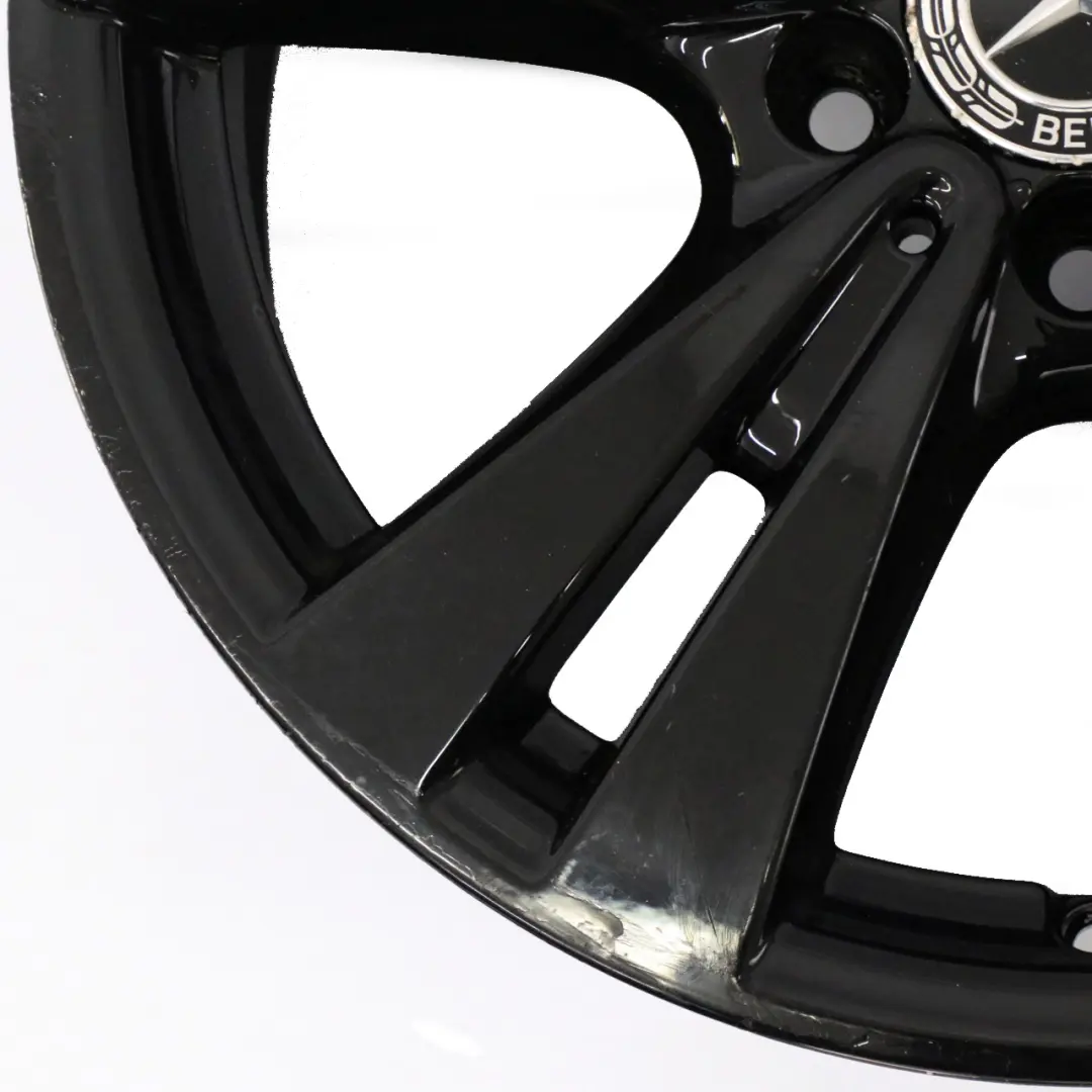 Alloy Wheel Rim 17" ET:52,5 7,5J to Mercedes W176 W246 Black with Part number A2464011400 Mercedes W176 W246 Black Alloy Wheel Rim 17" ET:52,5 7,5J - SKU A2464011400-3 - Part number A2464011400