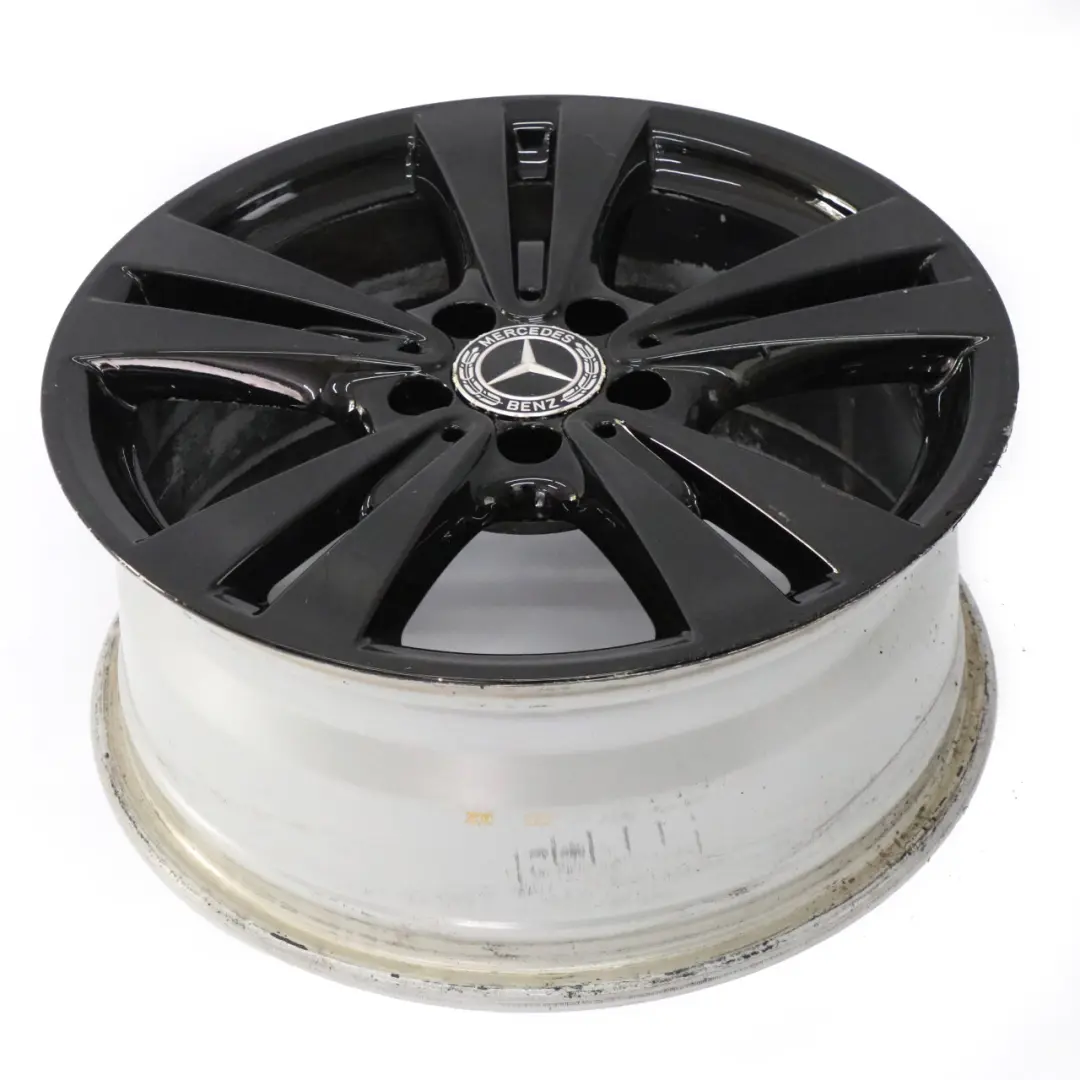 Mercedes W176 W246 Cerchio in lega nero 17" ET:52,5 7,5J - SKU A2464011400-3 - Numero di parte A2464011400