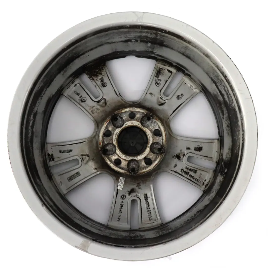 Alloy Wheel Rim 17" ET:52,5 7,5J to Mercedes W176 W246 Black with Part number A2464011400 Mercedes W176 W246 Black Alloy Wheel Rim 17" ET:52,5 7,5J - SKU A2464011400-3 - Part number A2464011400