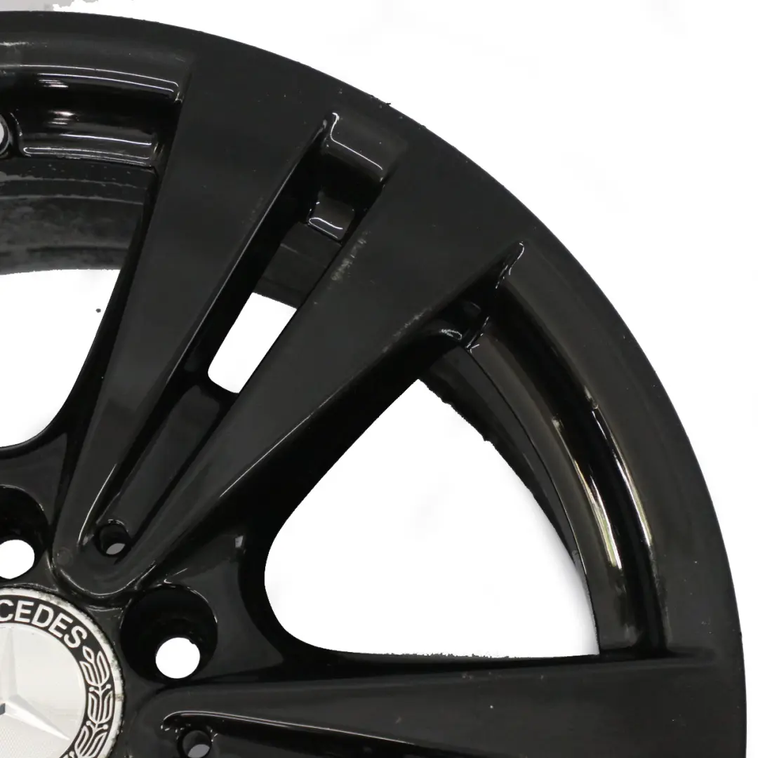 Cerchio in lega nero 17" ET:52,5 7,5J per Mercedes W176 W246 con numero di parte A2464011400 Mercedes W176 W246 Cerchio in lega nero 17" ET:52,5 7,5J - SKU A2464011400-4 - Numero di parte A2464011400