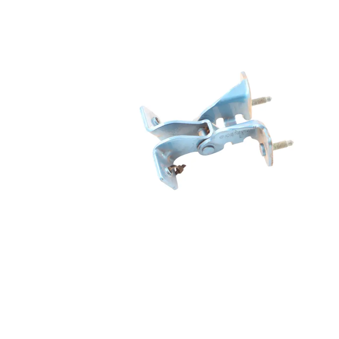 Trunk Hinge Rear Boot Lid Left N/S South Seas Blue Metallic - 162 to Mercedes W176 with Part number A2467400137 Mercedes W176 Trunk Hinge Rear Boot Lid Left N/S South Seas Blue Metallic - 162 - SKU A2467400137-SSB - Part number A2467400137