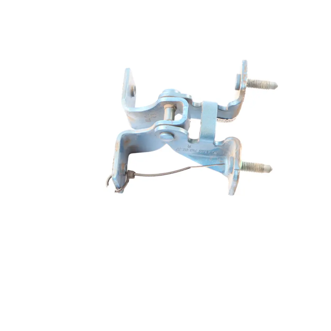 Trunk Hinge Rear Boot Lid Right O/S South Seas Blue Metallic - 162 to Mercedes W176 with Part number A2467400237 Mercedes W176 Trunk Hinge Rear Boot Lid Right O/S South Seas Blue Metallic - 162 - SKU A2467400237-SSB - Part number A2467400237