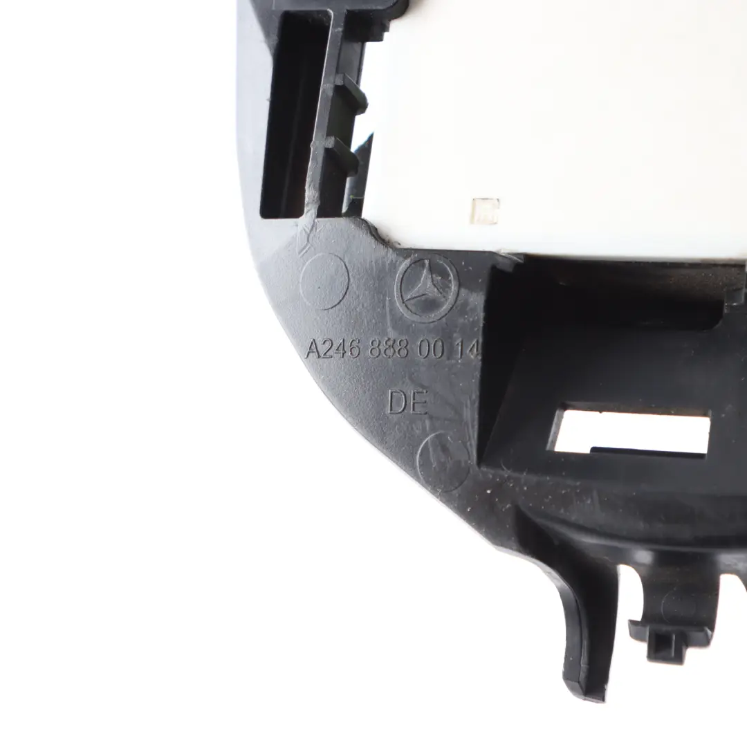 Radar Sensor Mercedes W176 W246 Front Grille Bracket Collision Radar to with Part number A2468880014 Radar Sensor Mercedes W176 W246 Front Grille Bracket Collision Radar - SKU A2468880014-2 - Part number A2468880014