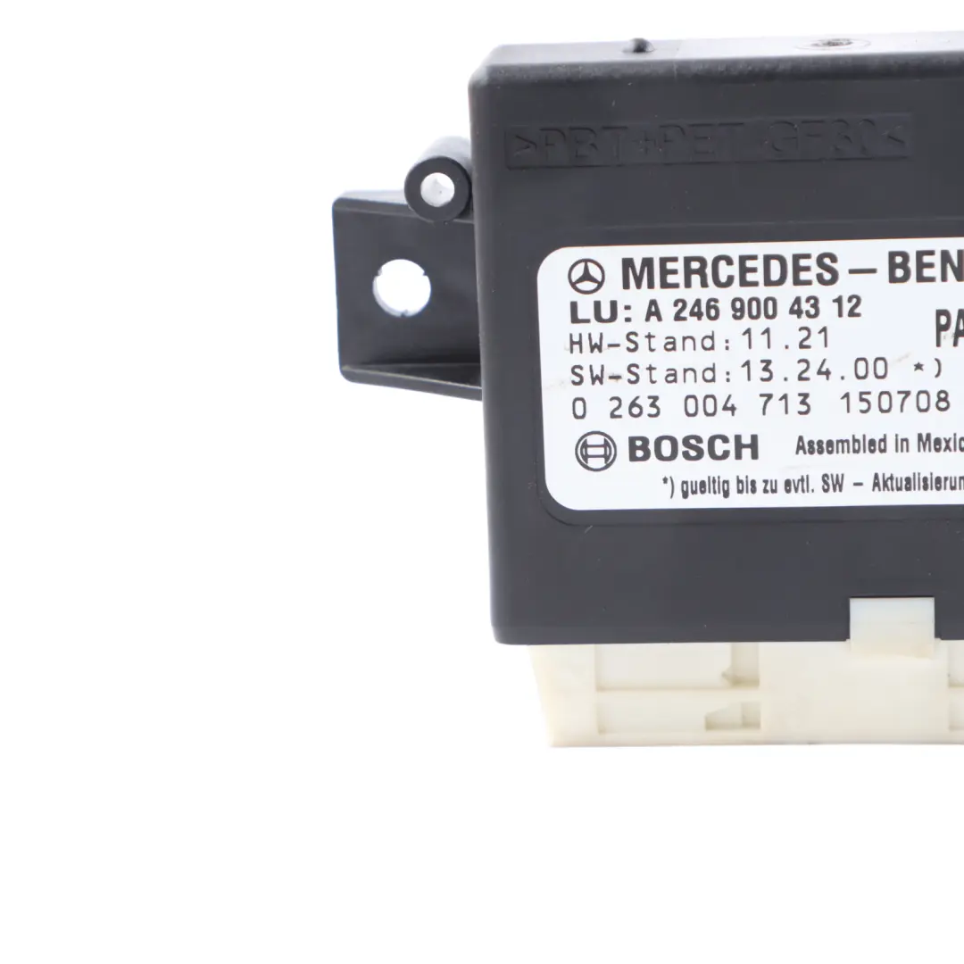 X246 Modulo Controllo Parcheggio Sensore PDC per Mercedes W176 con numero di parte A2469004312 Mercedes W176 X246 Modulo Controllo Parcheggio Sensore PDC - SKU A2469004312 - Numero di parte A2469004312