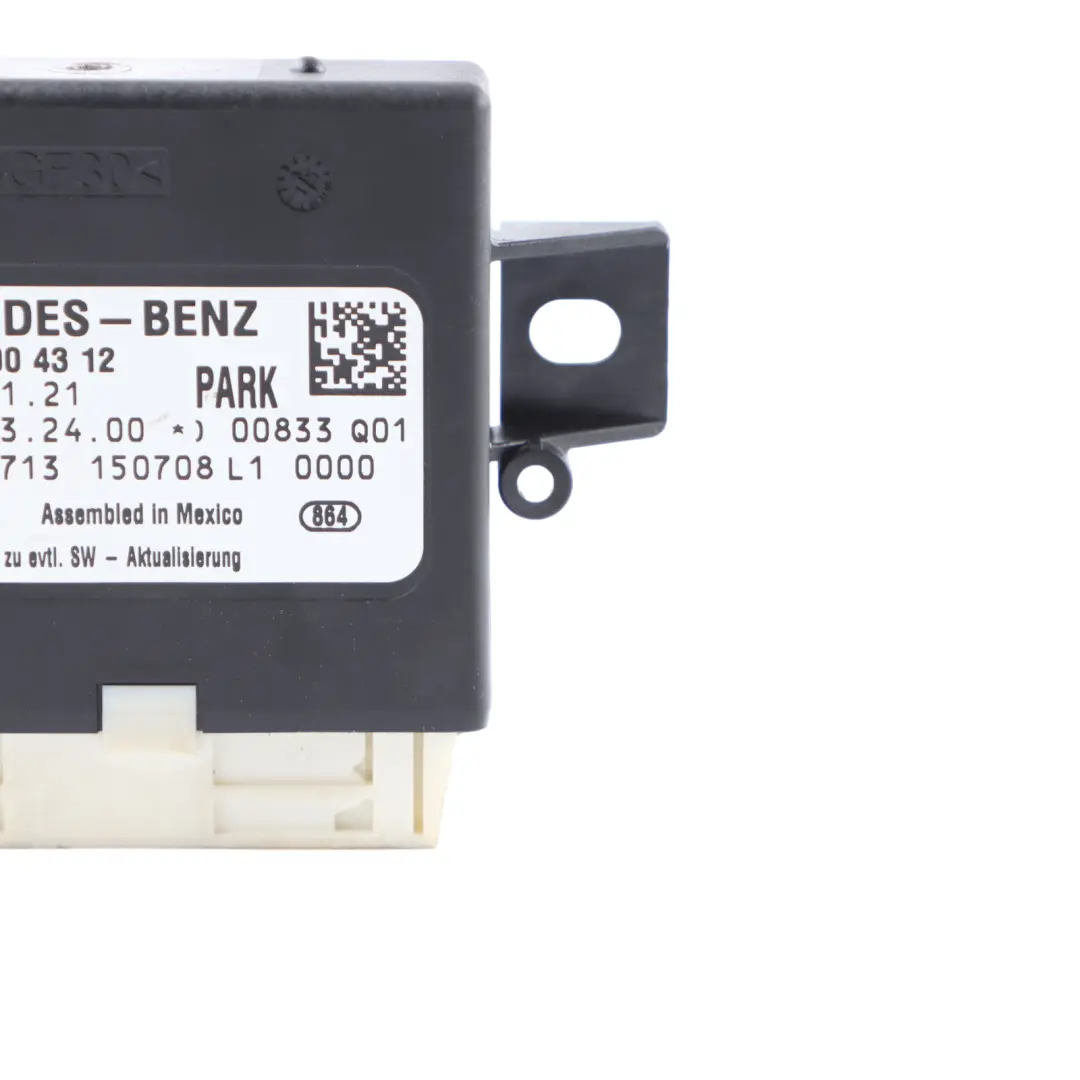 X246 Unidad Control Aparcamiento Módulo Sensor PDC para Mercedes W176 con número de pieza A2469004312 Mercedes W176 X246 Unidad Control Aparcamiento Módulo Sensor PDC - SKU A2469004312 - Número de pieza A2469004312