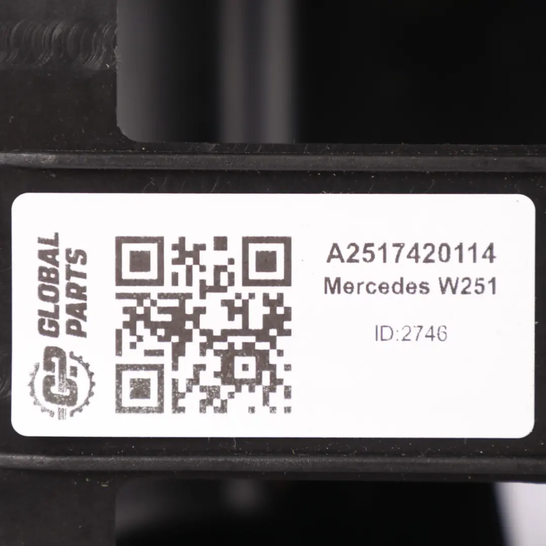 Mercedes W251 Piano del bagagliaio sinistro Supporto portabagagli - SKU A2517420114 - Numero di parte A2517420114