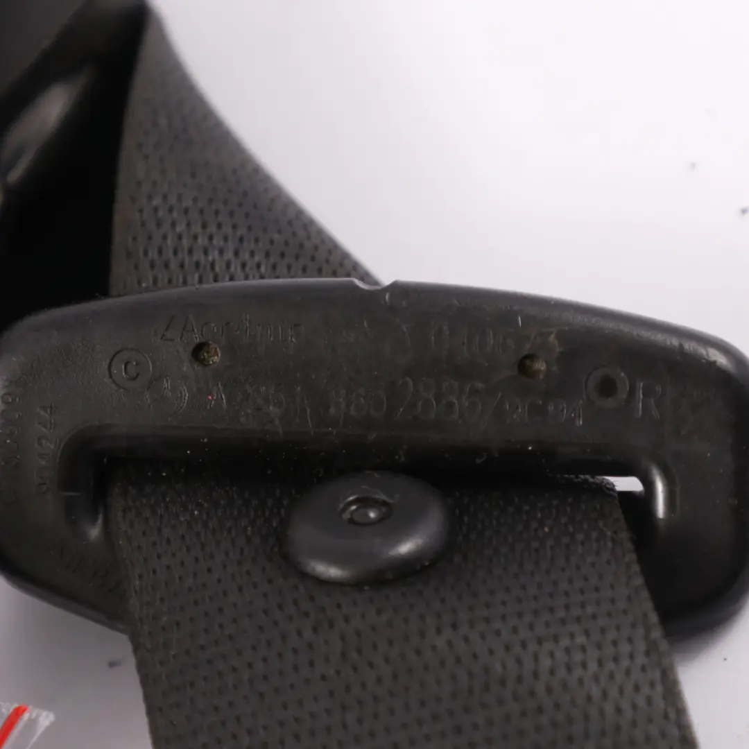 Driver's Seat Belt Front Right O/S Safety Belt Black to Mercedes R W251 with Part number A2518602886 Mercedes R W251 Driver's Seat Belt Front Right O/S Safety Belt Black - SKU RHD-A2518602886 - Part number A2518602886