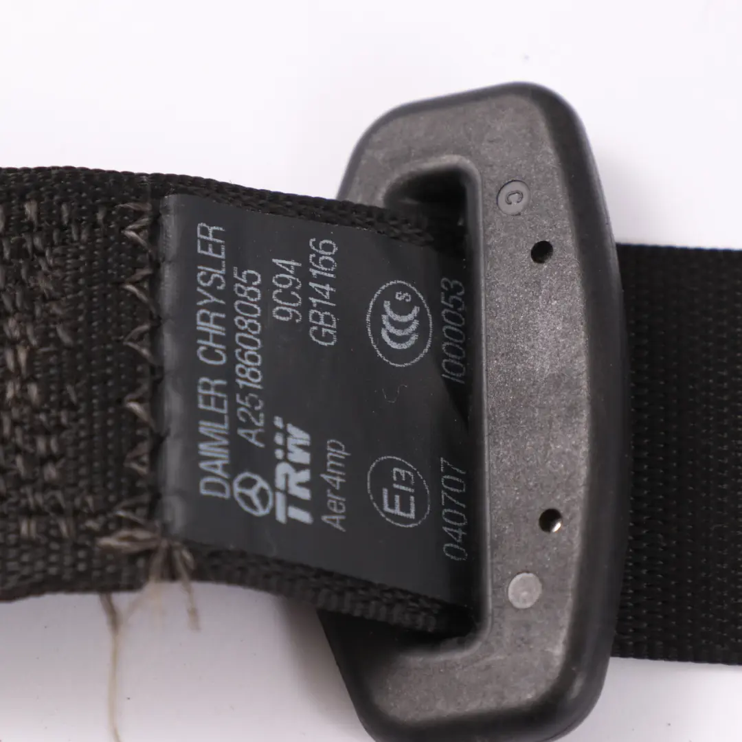 Mercedes W251 Cintura sicurezza superiore posteriore destra Nero - SKU A2518608085-1 - Numero di parte A2518608085
