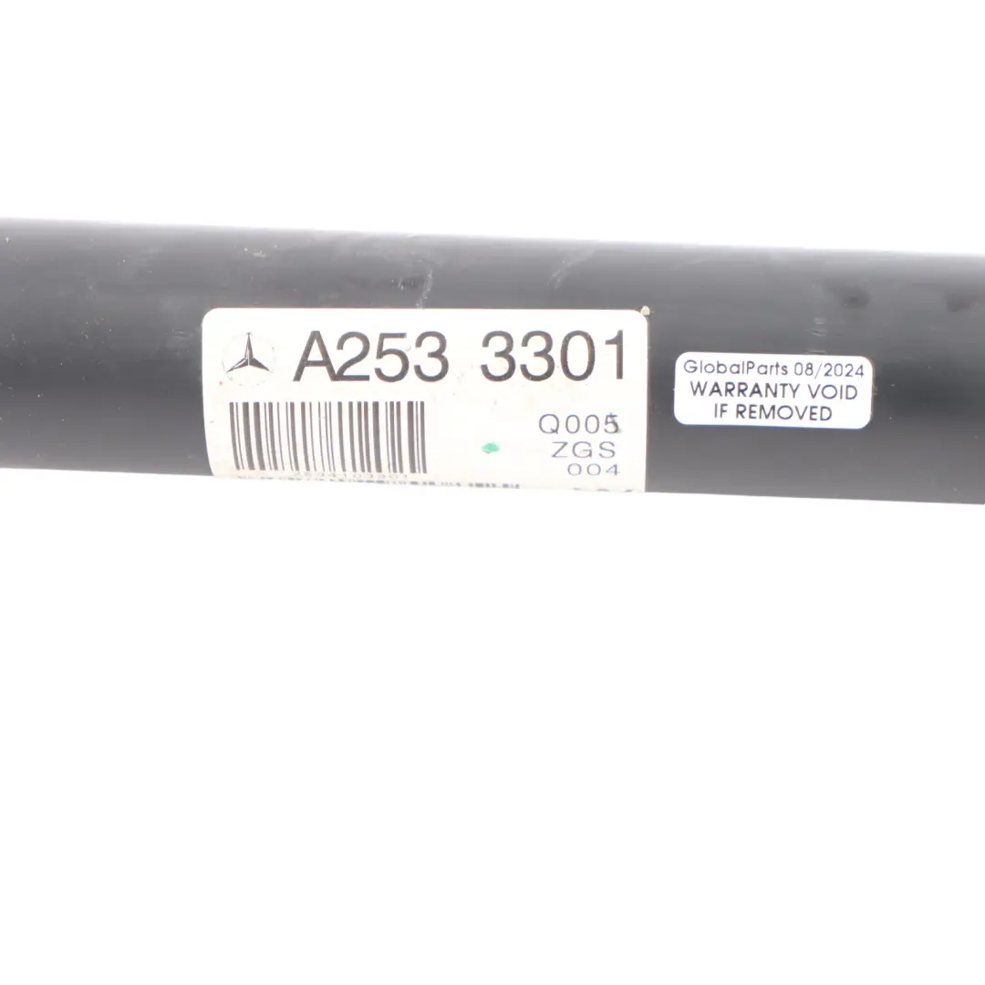 Propshaft Mercedes W205 X253 4Matic Automatic Transmission Front Prop Shaft to with Part number A2534103301 Propshaft Mercedes W205 X253 4Matic Automatic Transmission Front Prop Shaft - SKU A2534103301 - Part number A2534103301