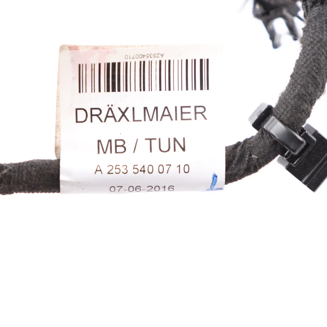 Door Wiring Mercedes X253 Rear Left Right N/O/S Door Harness Loom to with Part number A2535400710 Door Wiring Mercedes X253 Rear Left Right N/O/S Door Harness Loom - SKU rhd-A2535400710 - Part number A2535400710