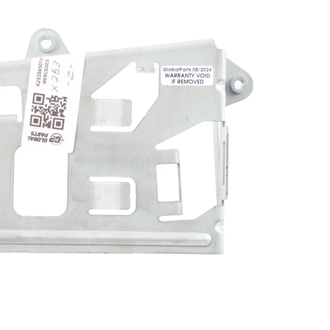 Keyless Go Module Unit Bracket Mount Holder Support to Mercedes X253 with Part number A2535450140 Mercedes X253 Keyless Go Module Unit Bracket Mount Holder Support - SKU A2535450140 - Part number A2535450140