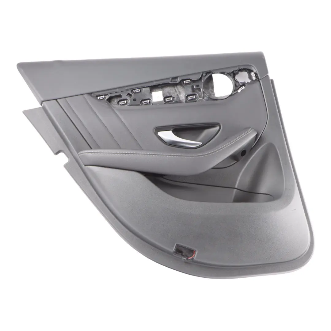 Tür Karte Abdeckung Hinten Links Panel Schwarz Leder für Mercedes X253 mit Teilenummer A2537300903 Mercedes X253 Tür Karte Abdeckung Hinten Links Panel Schwarz Leder - SKU A2537300903 - Teilenummer A2537300903
