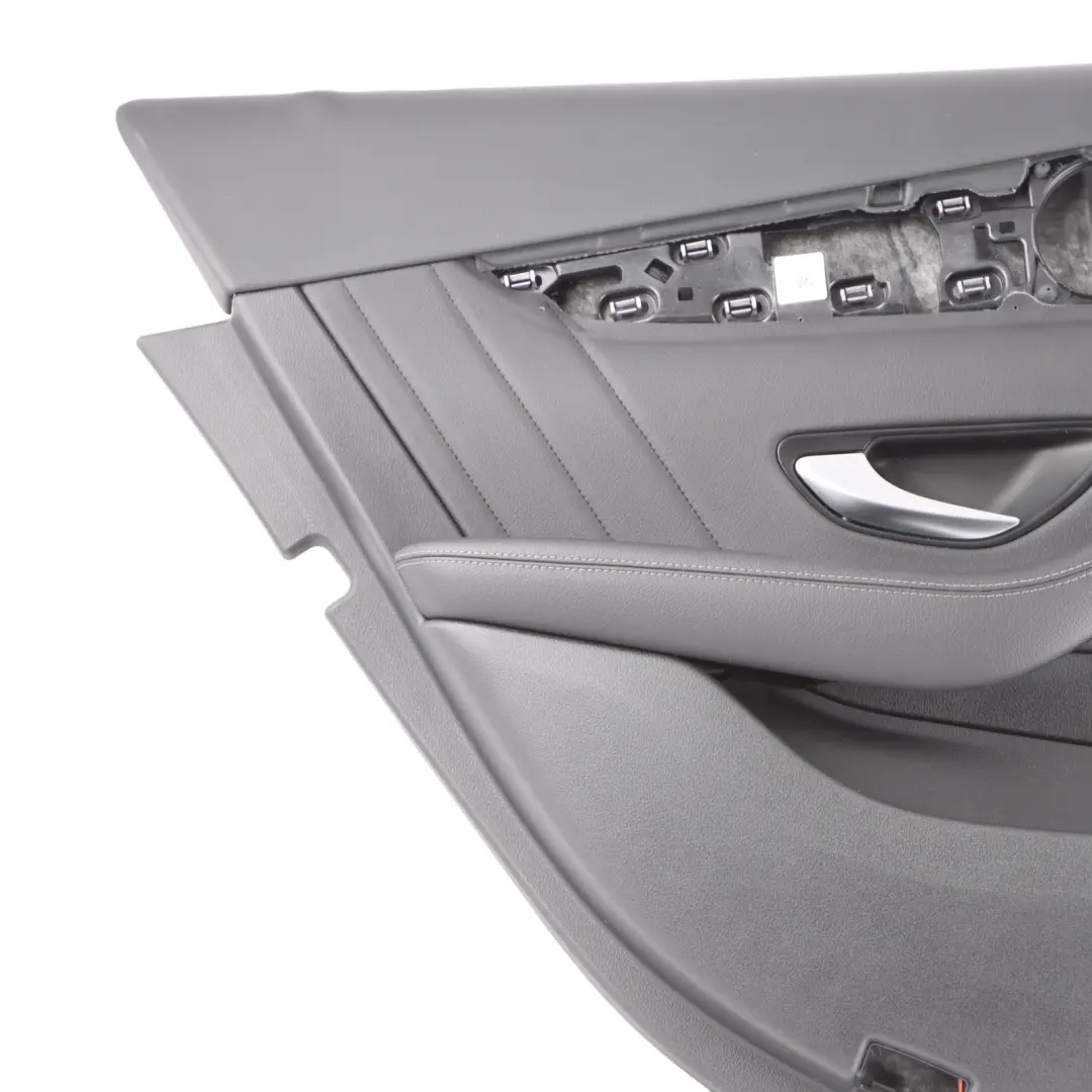 Door Card Cover Rear Left N/S Trim Panel Black Leather to Mercedes X253 with Part number A2537300903 Mercedes X253 Door Card Cover Rear Left N/S Trim Panel Black Leather - SKU A2537300903 - Part number A2537300903