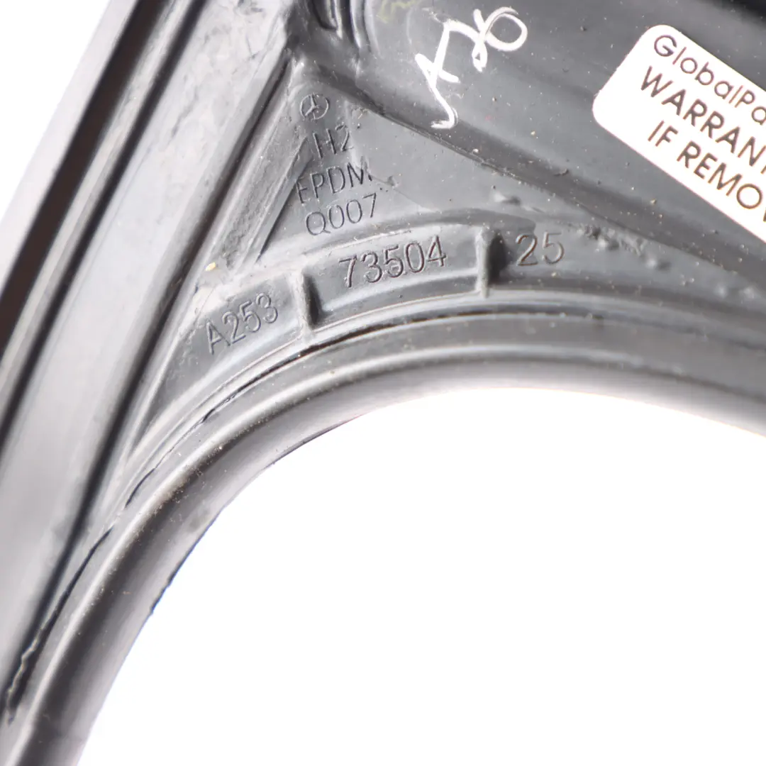 Mercedes X253 Seal Rail Trim Outer Rear Right O/S Door Window - SKU A2537350425 - Part number A2537350425