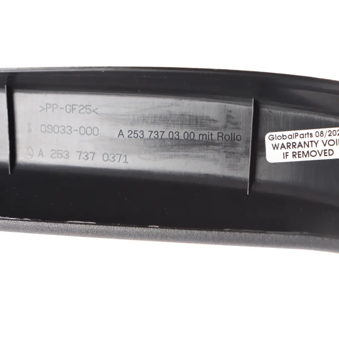 Window Seal Door Left N/S Gasket Frame Trim to Mercedes X253 Rear with Part number A2537370371 Mercedes X253 Rear Window Seal Door Left N/S Gasket Frame Trim - SKU A2537370371 - Part number A2537370371