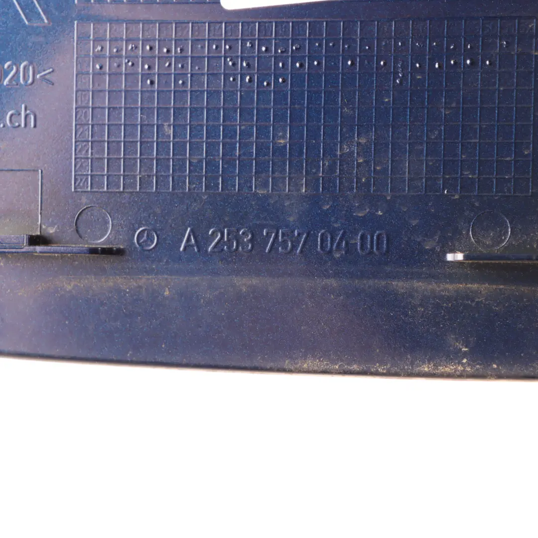 BMW X5 F15 Fill Flap Fuel Filler Cover Panel Cap Brilliant Blue Metallic - 896 - SKU A2537570400-BRB - Part number A2537570400