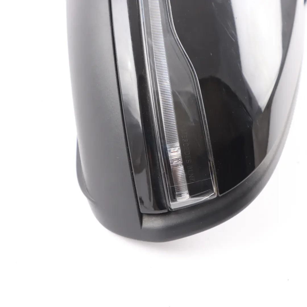Mercedes X253 Door Wing Left N/S Side Mirror Blind Spot Assist Black - SKU rhd-A2538105902-BLK - Part number A2538105902