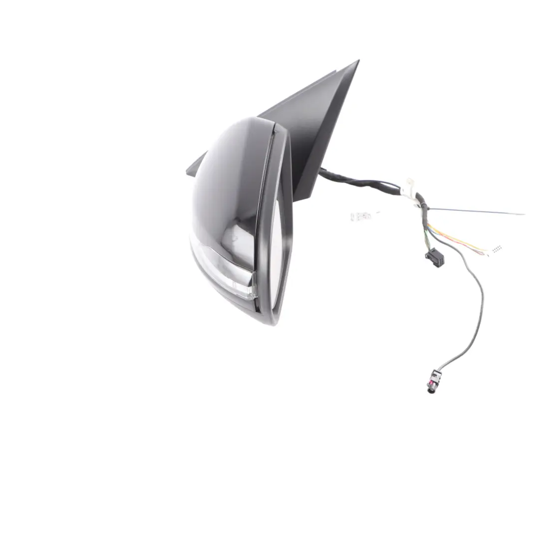 Mercedes X253 Door Wing Left N/S Side Mirror Blind Spot Assist Black - SKU rhd-A2538105902-BLK - Part number A2538105902