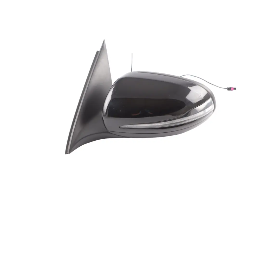 Mercedes X253 Door Wing Left N/S Side Mirror Blind Spot Assist Black - SKU rhd-A2538105902-BLK - Part number A2538105902