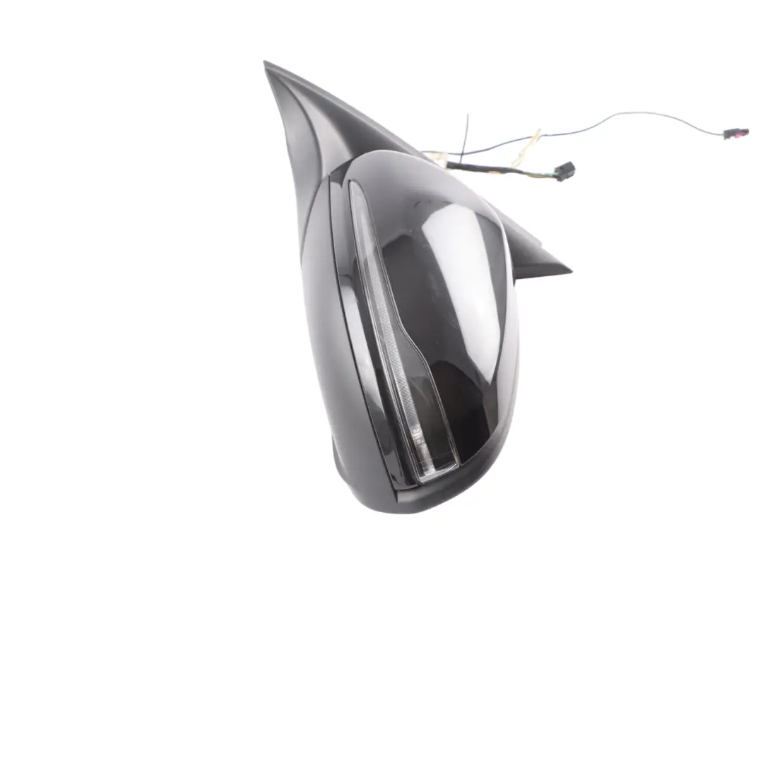 Mercedes X253 Door Wing Left N/S Side Mirror Blind Spot Assist Black - SKU rhd-A2538105902-BLK - Part number A2538105902
