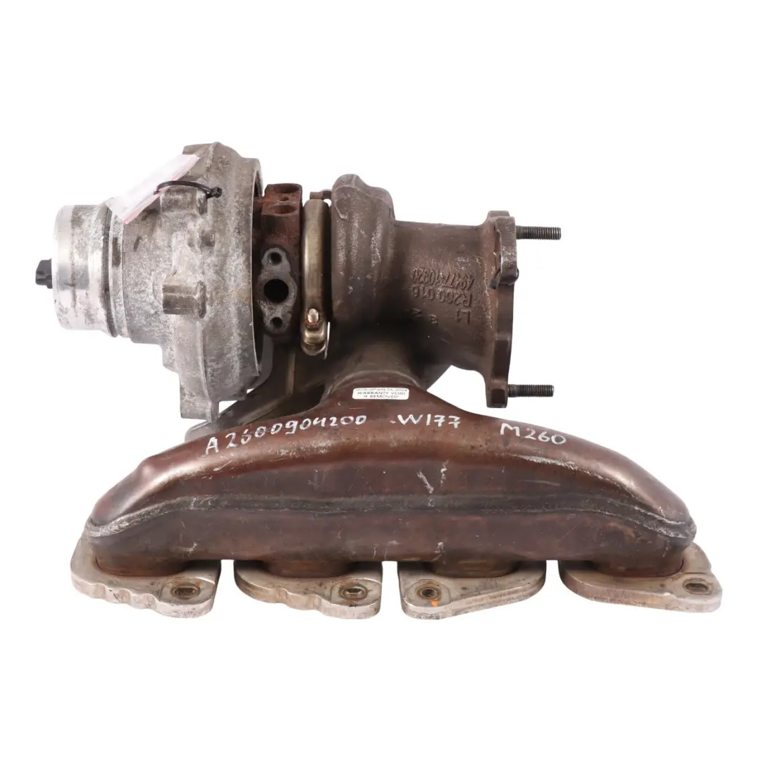 M260 A35 AMG Turbocompressore Turbo Charger A2600903000 per Mercedes W177 V177 con numero di parte A2600904200 Mercedes W177 V177 M260 A35 AMG Turbocompressore Turbo Charger A2600903000 - SKU A2600904200 - Numero di parte A2600904200