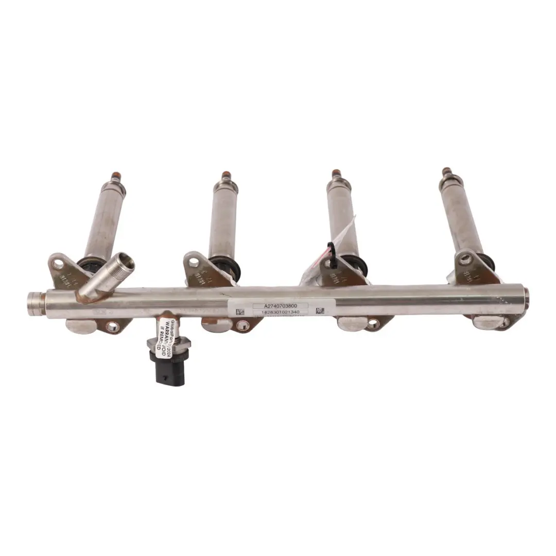 M274 Petrol Fuel Injectors Injection Rail Line Pipe to Mercedes W205 with Part number A2740701095 Mercedes W205 M274 Petrol Fuel Injectors Injection Rail Line Pipe - SKU A2740701095 - Part number A2740701095