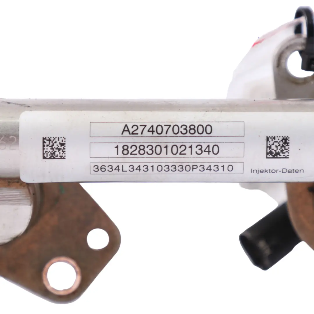 M274 Petrol Fuel Injectors Injection Rail Line Pipe to Mercedes W205 with Part number A2740701095 Mercedes W205 M274 Petrol Fuel Injectors Injection Rail Line Pipe - SKU A2740701095 - Part number A2740701095