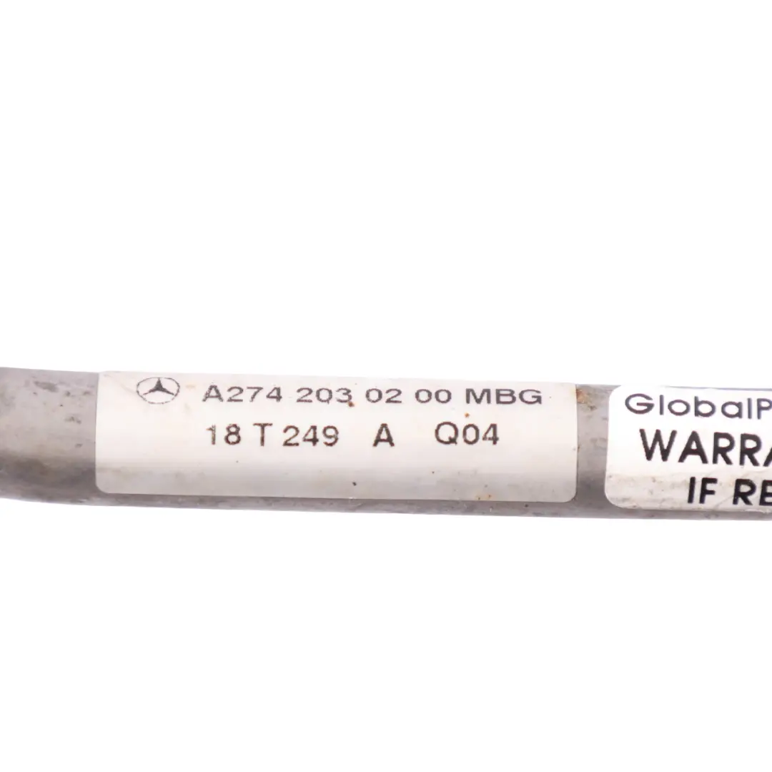 Mercedes C200 W205 M274 Tuyau de refroidissement du turbocompresseur - SKU A2742030200 - Numéro de pièce A2742030200