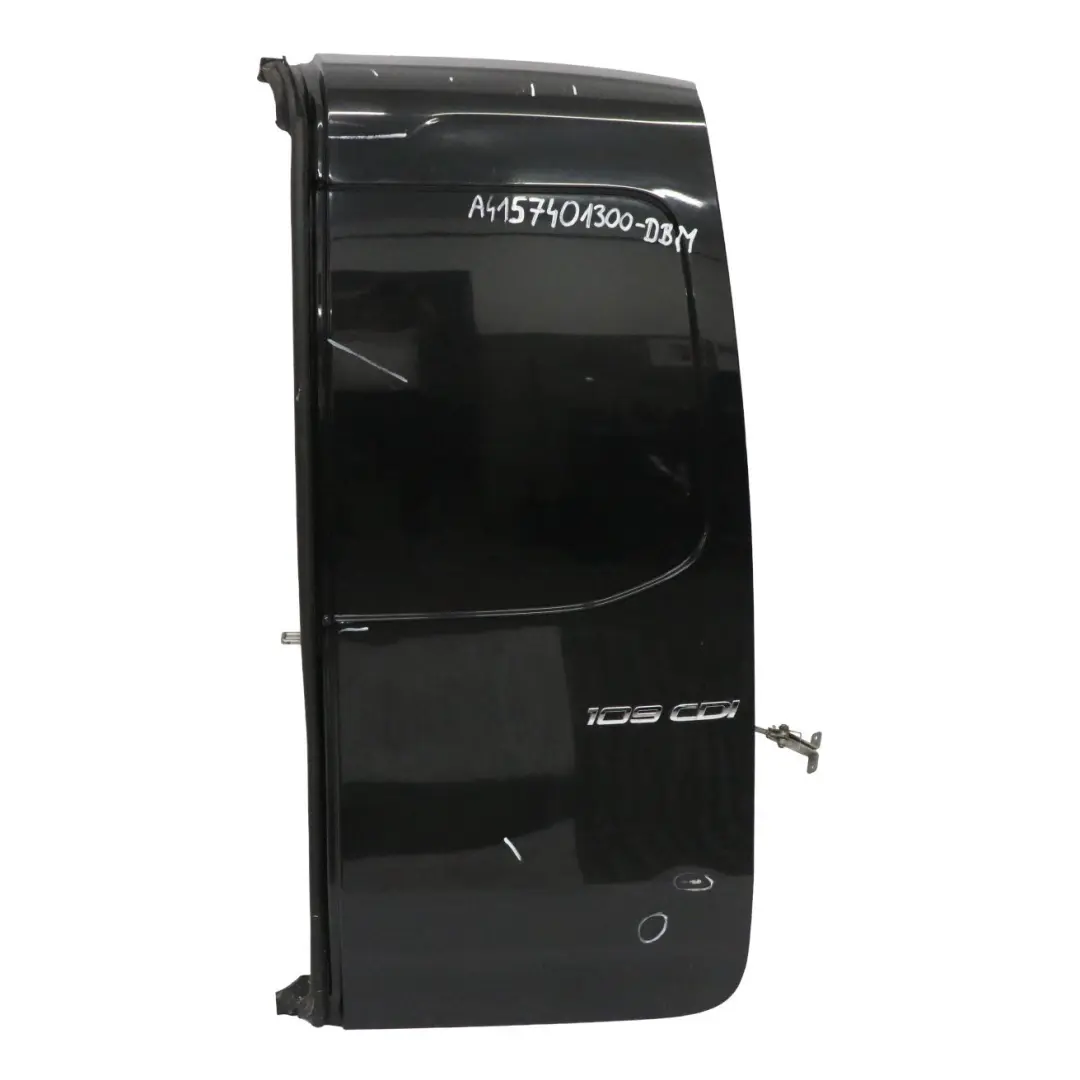 Door Rear Right O/S Boot Lid Dravite Black - 398 to Mercedes Citan W415 Tailgate with Part number A4157401300 Mercedes Citan W415 Tailgate Door Rear Right O/S Boot Lid Dravite Black - 398 - SKU A4157401300-DBM - Part number A4157401300
