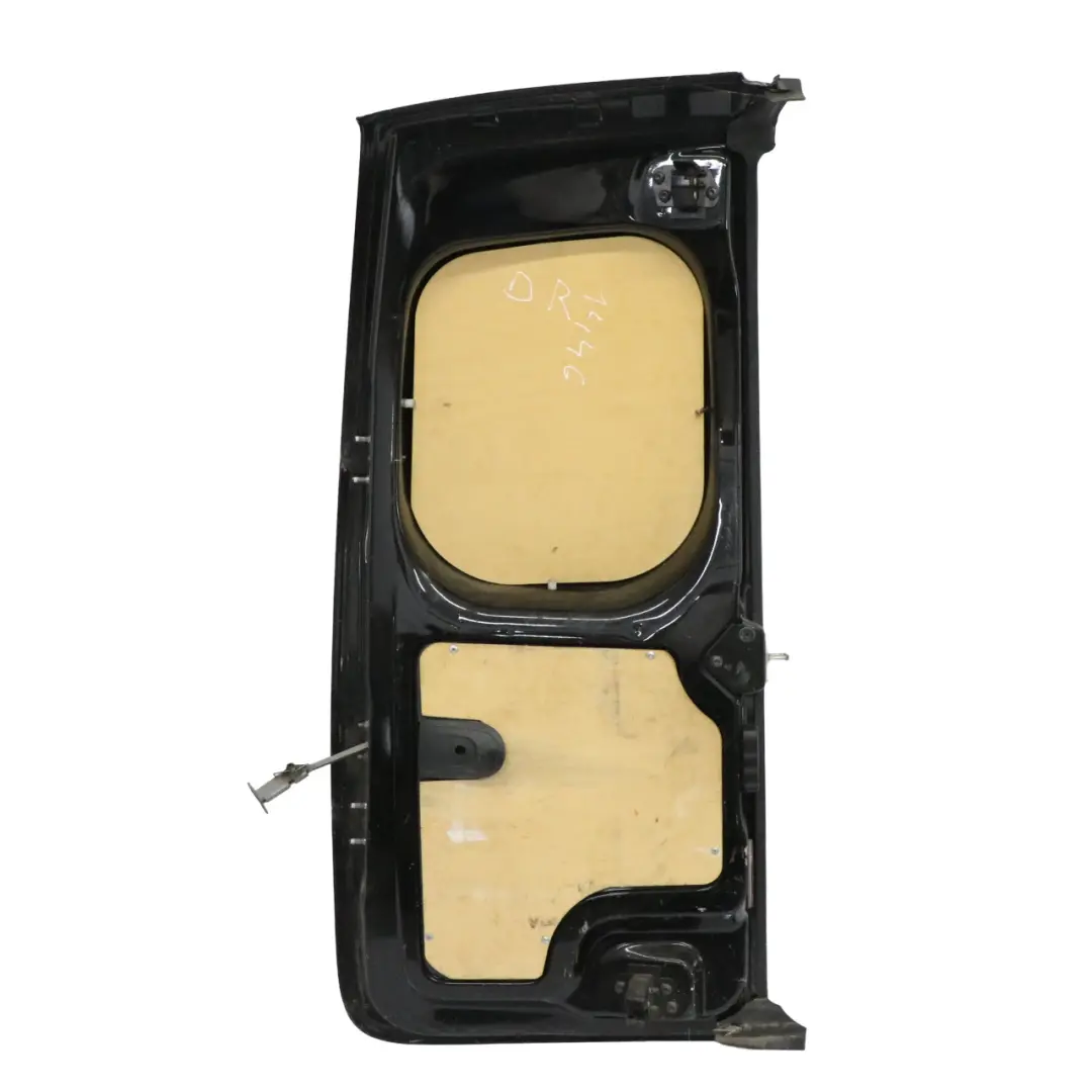 Door Rear Right O/S Boot Lid Dravite Black - 398 to Mercedes Citan W415 Tailgate with Part number A4157401300 Mercedes Citan W415 Tailgate Door Rear Right O/S Boot Lid Dravite Black - 398 - SKU A4157401300-DBM - Part number A4157401300