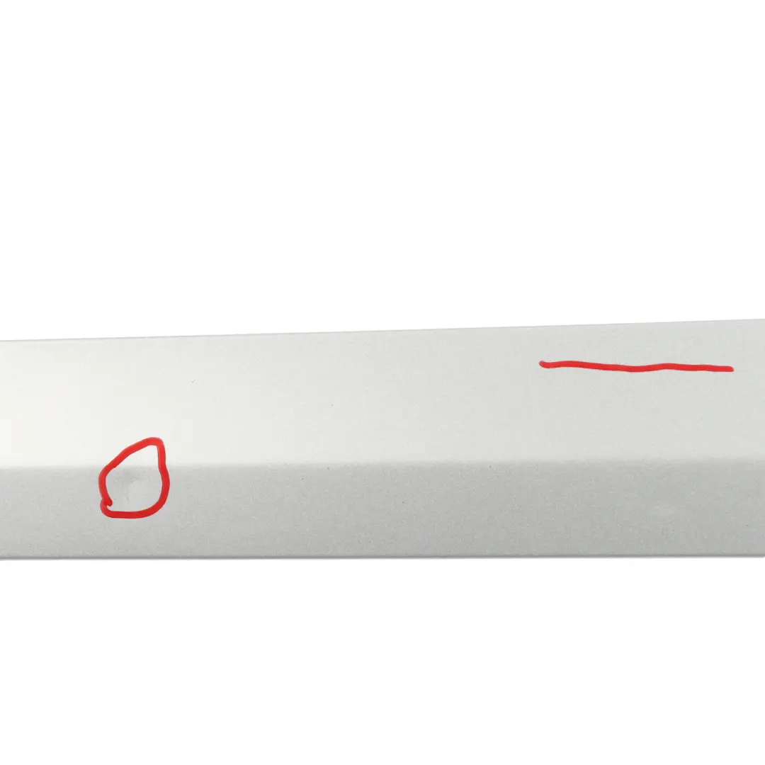 Rail Trim Left N/S Middle Sliding Door Panel Brilliant Silver 9744 to Mercedes W447 with Part number A4476900270 Mercedes W447 Rail Trim Left N/S Middle Sliding Door Panel Brilliant Silver 9744 - SKU A4476900270-BRS - Part number A4476900270