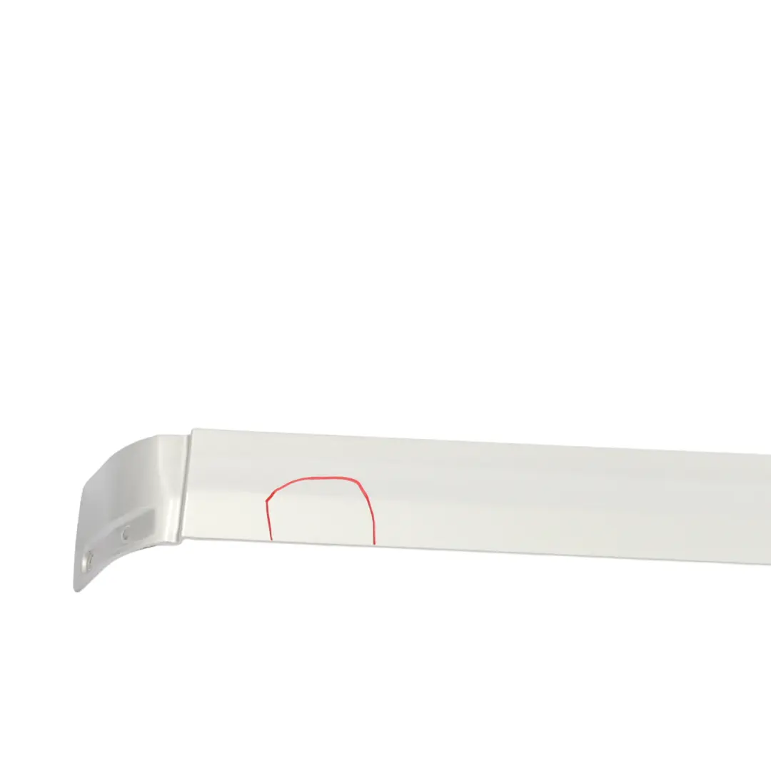 Mercedes W447 Sliding Door Right O/S Moulding Strip Rail Cover SIlver - 9744 - SKU A4476900370-BRS - Part number A4476900370