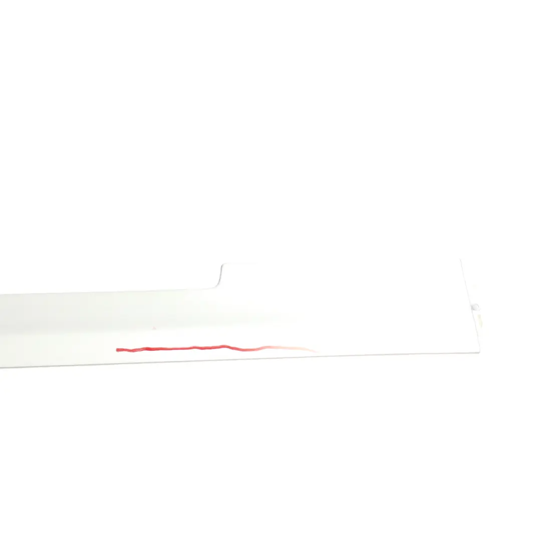 Mercedes W447 Sliding Door Right O/S Moulding Strip Rail Cover SIlver - 9744 - SKU A4476900370-BRS - Part number A4476900370