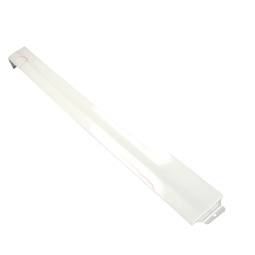 Mercedes W447 Sliding Door Right O/S Moulding Strip Rail Cover SIlver - 9744 - SKU A4476900370-BRS - Part number A4476900370