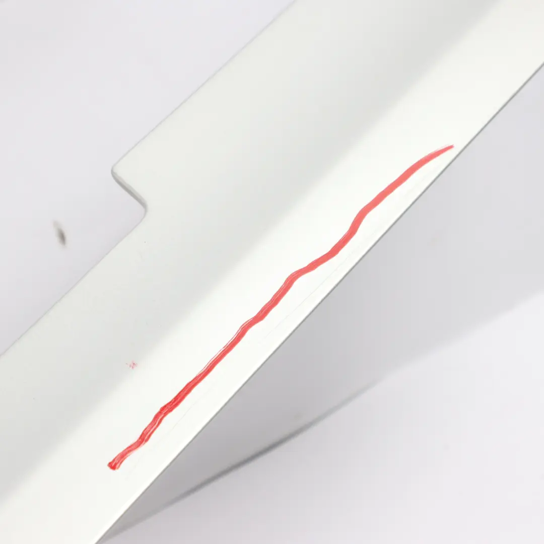 Mercedes W447 Sliding Door Right O/S Moulding Strip Rail Cover SIlver - 9744 - SKU A4476900370-BRS - Part number A4476900370