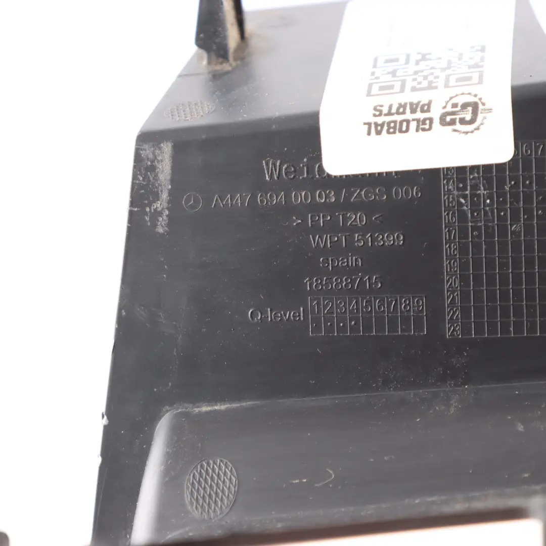 Trunk Cover Panel Trim Rear Left N/S to Mercedes Vito W447 Tailgate with Part number A4476940003 Mercedes Vito W447 Tailgate Trunk Cover Panel Trim Rear Left N/S - SKU A4476940003 - Part number A4476940003