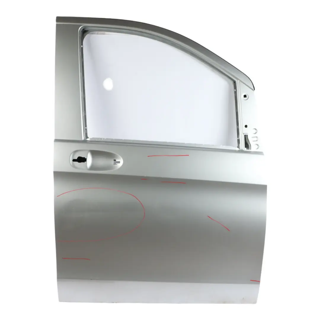 Door Front Right O/S V-Class Brilliant Silver Metallic - 9744 to Mercedes Vito W447 with Part number A4477206700 Mercedes Vito W447 Door Front Right O/S V-Class Brilliant Silver Metallic - 9744 - SKU A4477206700-BRS - Part number A4477206700