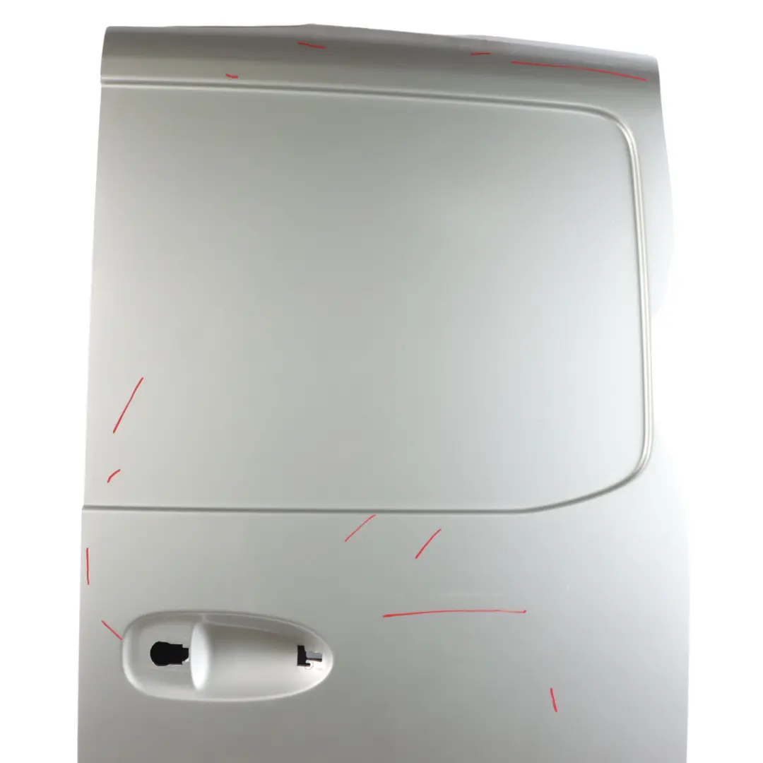 Mercedes W447 Door Rear Right O/S Boot Tailgate Door Door Brilliant Silver 9744 - SKU A4477402800-BRS - Part number A4477402800