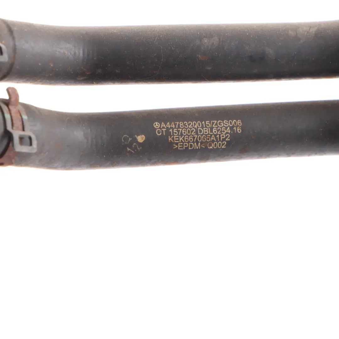 Wąż Płynu Chłodzącego Wody do Mercedes Vito W447 Diesel o numerze A4478320015 Mercedes Vito W447 Diesel Wąż Płynu Chłodzącego Wody - SKU A4478320015-1 - Numer Części A4478320015