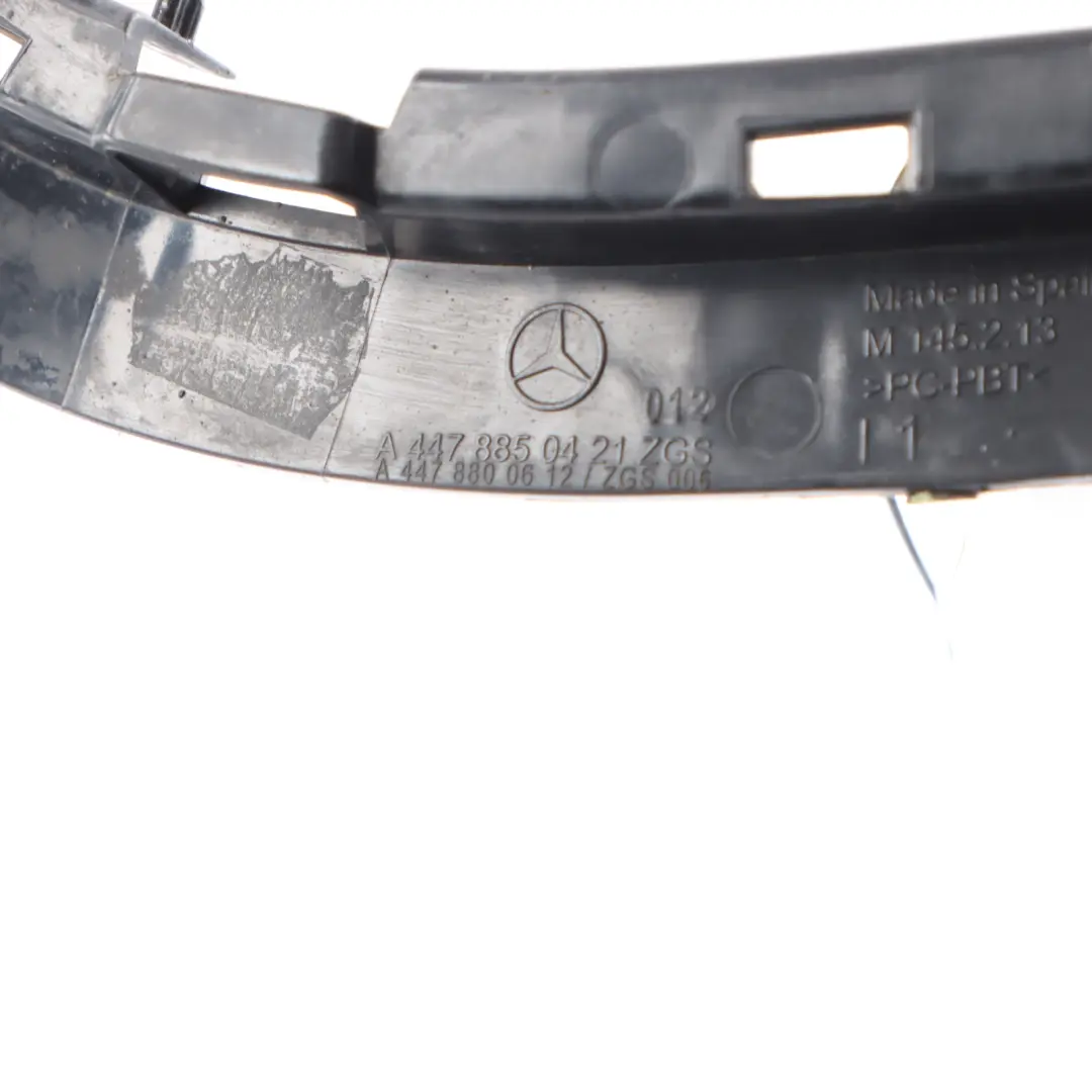 Front Bumper Left N/S Bracket Mount Support to Mercedes Vito W447 with Part number A4478850421 Mercedes Vito W447 Front Bumper Left N/S Bracket Mount Support - SKU A4478800612 - Part number A4478850421