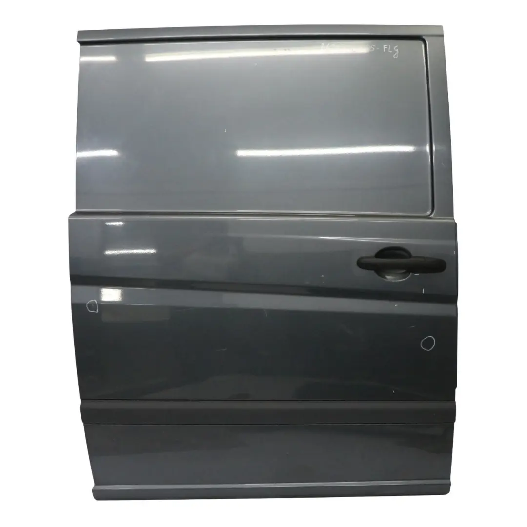 Mercedes Vito Viano W639 Long Sliding Door Rear Right O/S Flint Grey - 368 - SKU A6397301805-FLG - Part number A6397301805