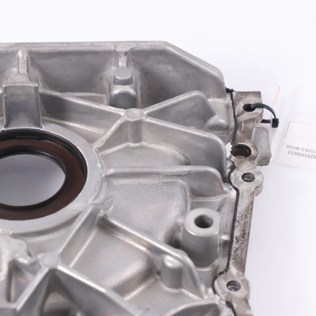 OM642 diesel Carcasa cadena distribución motor para Mercedes W204 con número de pieza A6420100033 Mercedes W204 OM642 diesel Carcasa cadena distribución motor - SKU A6420100033 - Número de pieza A6420100033