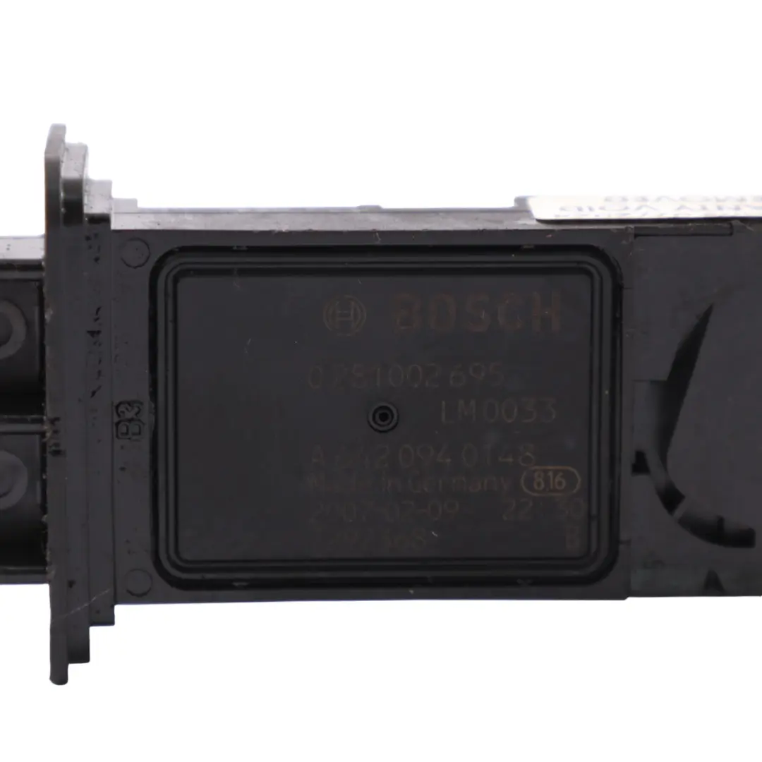  Mètre de mesure Mercedes W204 Diesel OM642 Capteur MAF débit d'admission d'air - SKU A6420900048-2 - Numéro de pièce A6420940148