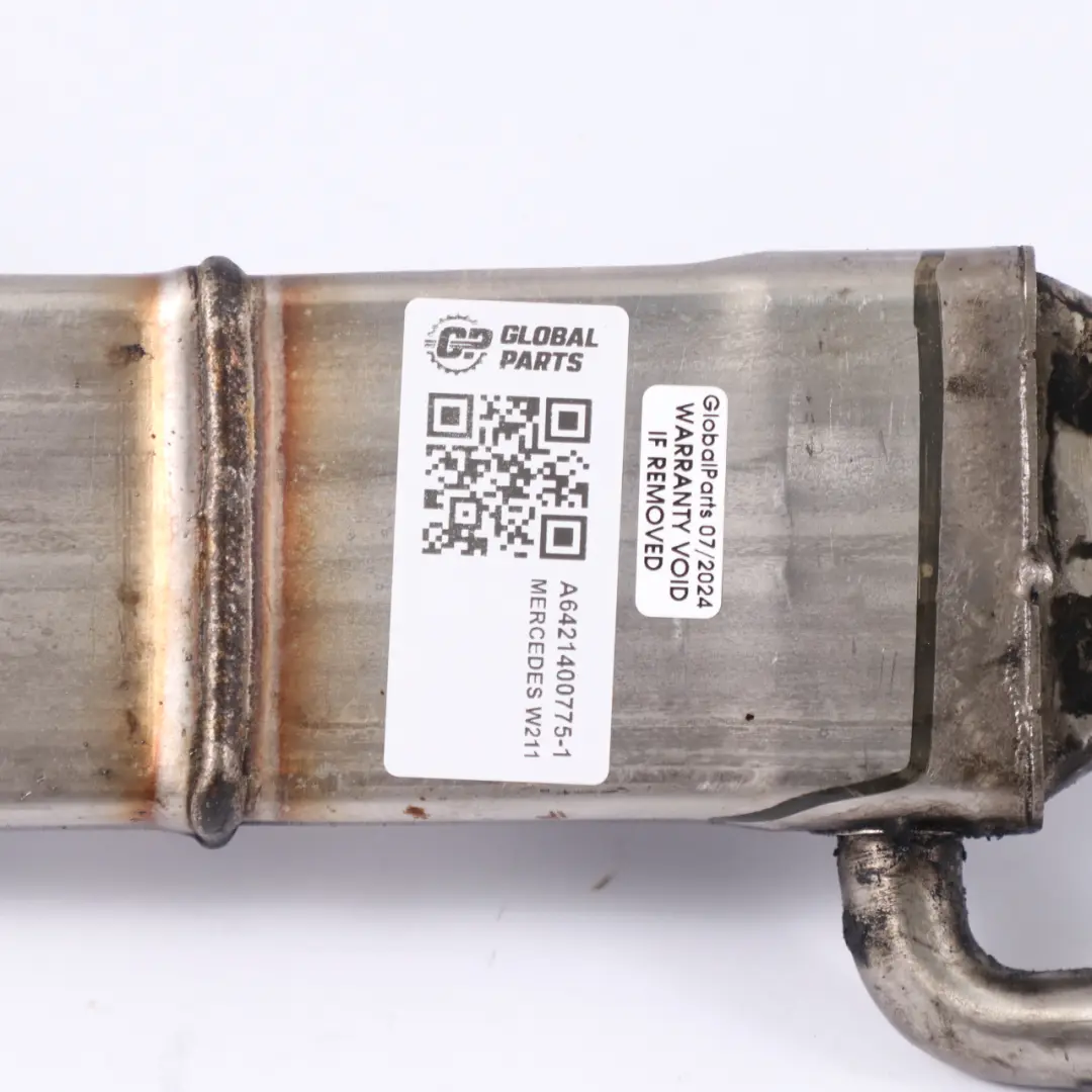 OM642 diesel Vanne refroidissement EGR Mercedes M W164 W211 - SKU A6421400775-1 - Numéro de pièce A6421400775