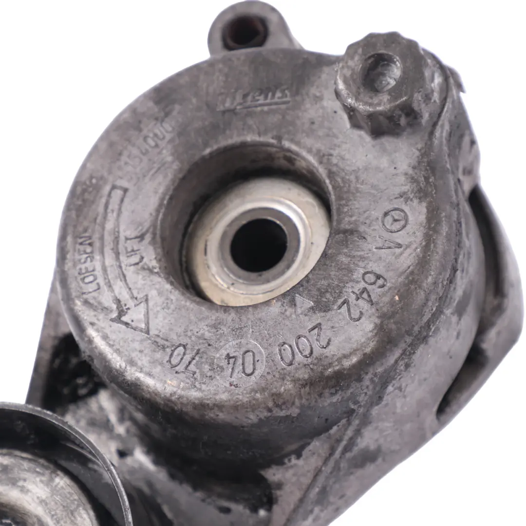 OM642 Engine Belt Drive Tensioner Pulley to Mercedes W164 W221 W251 with Part number A6422000470 Mercedes W164 W221 W251 OM642 Engine Belt Drive Tensioner Pulley - SKU A6422000470 - Part number A6422000470