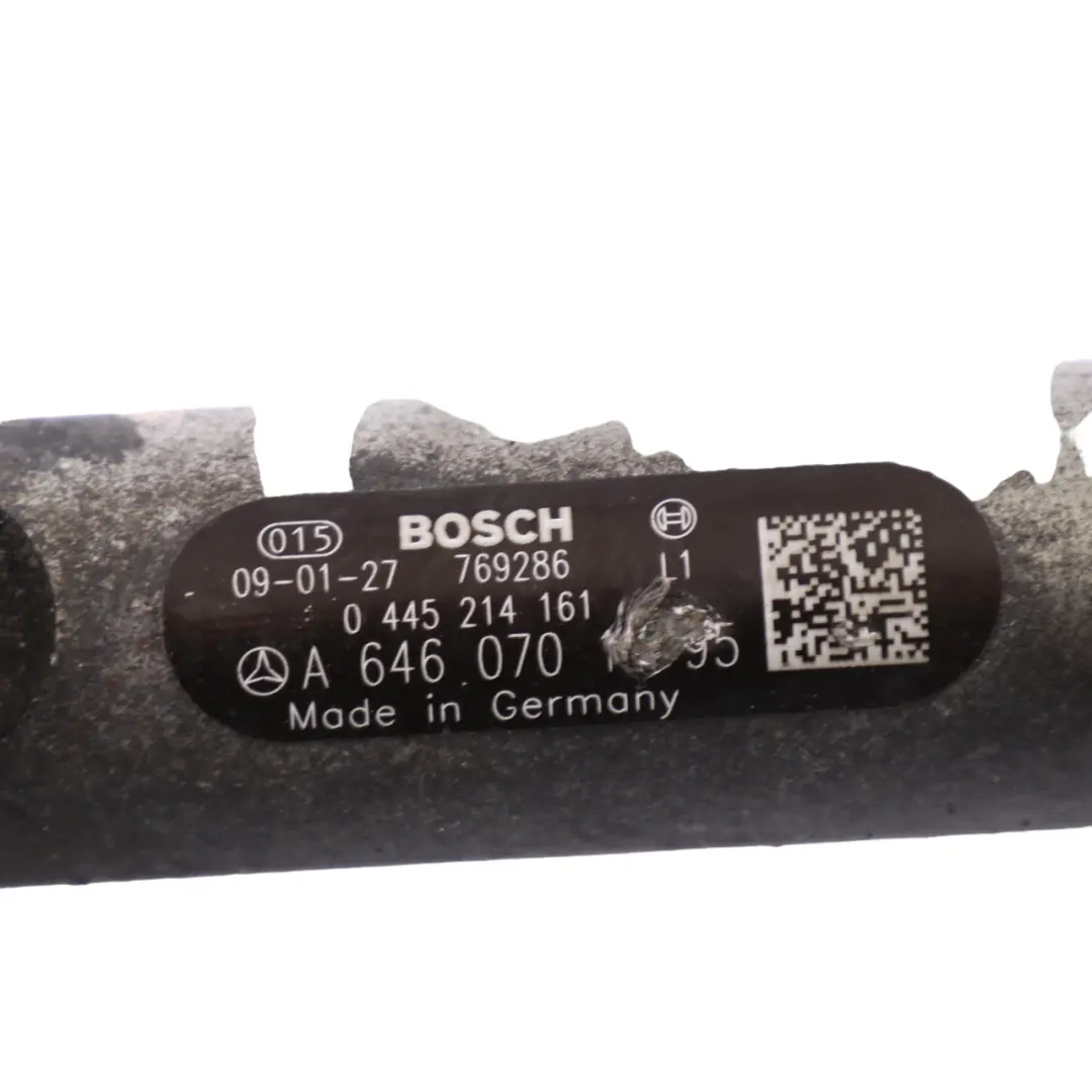 Mercedes W639 W906 OM646 Fuel Injector Pressure Rail Line A6460701895 - SKU A6460701895-2 - Part number A6460702095