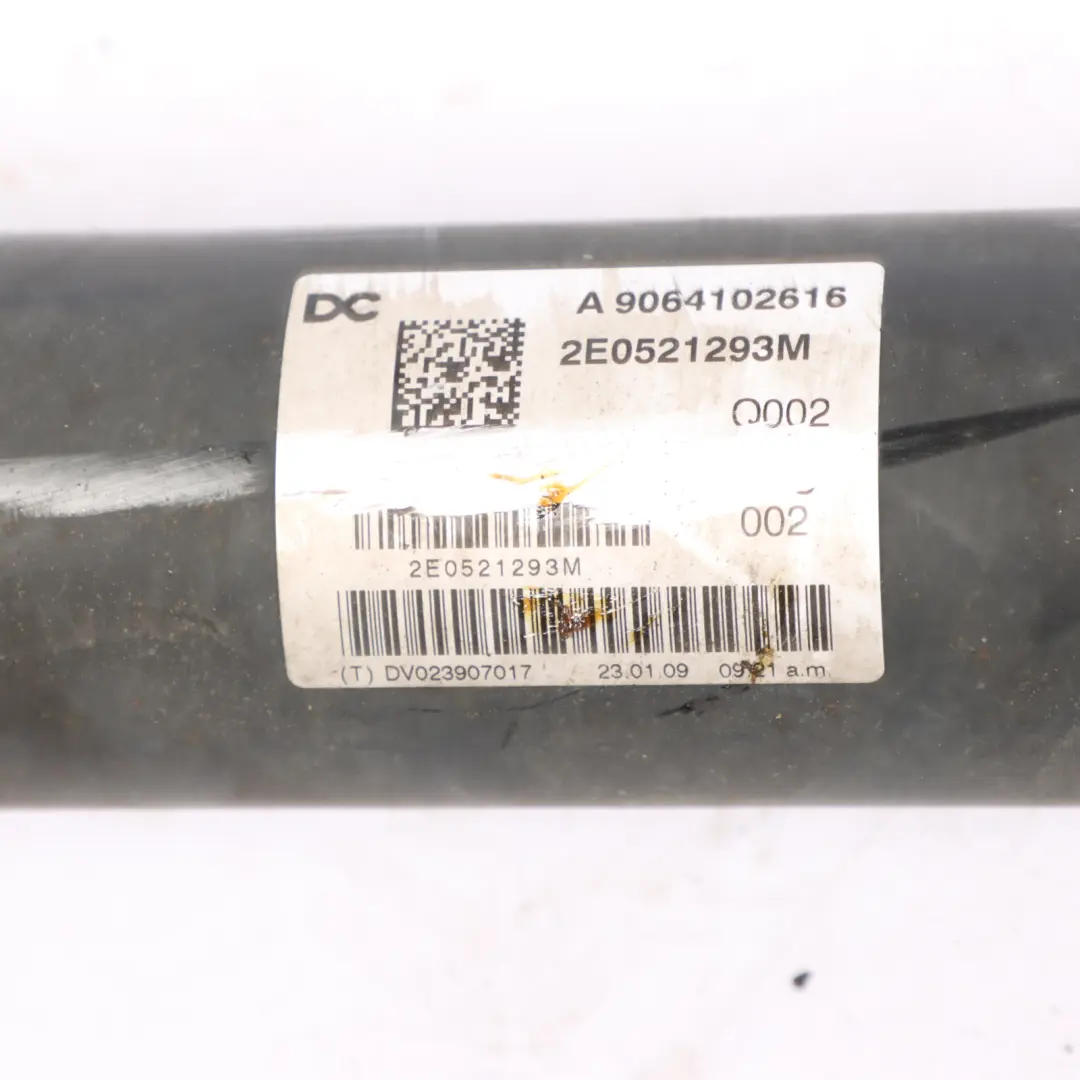 Propshaft Drive Shaft Manual Transmission to Mercedes Sprinter W906 with Part number A9064102616 Mercedes Sprinter W906 Propshaft Drive Shaft Manual Transmission - SKU A9064102616 - Part number A9064102616