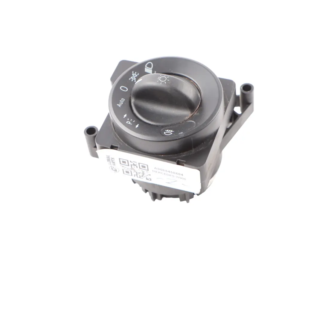 Mercedes W906 Dashboard Lamp Switch Head Light Control Unit Panel - SKU A9065450604 - Part number A9065450604
