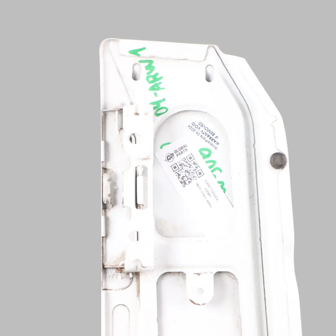 Flap Tank Cap Cover Trim Arctic White - 9147 to Mercedes Sprinter W906 Fuel with Part number A9067500004 Mercedes Sprinter W906 Fuel Flap Tank Cap Cover Trim Arctic White - 9147 - SKU A9067500004-ARW1 - Part number A9067500004