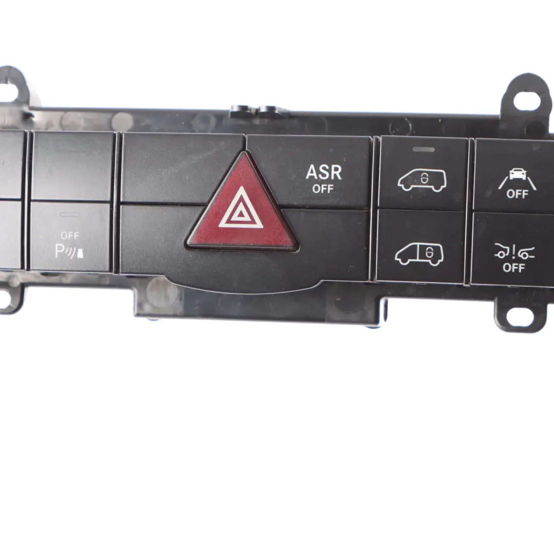 Mercedes W906 ASR PDC Hazard Lock Triangle Switch Control Panel - SKU A9069057400 - Part number A9069057400